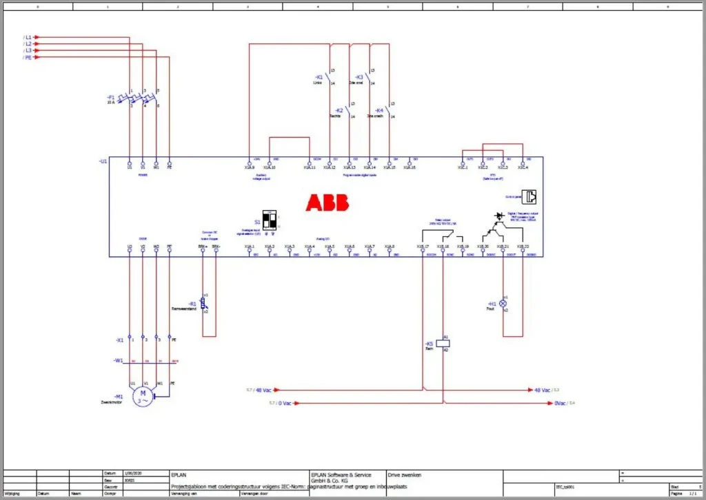 Nieuw elektrisch schema bij de retrofit